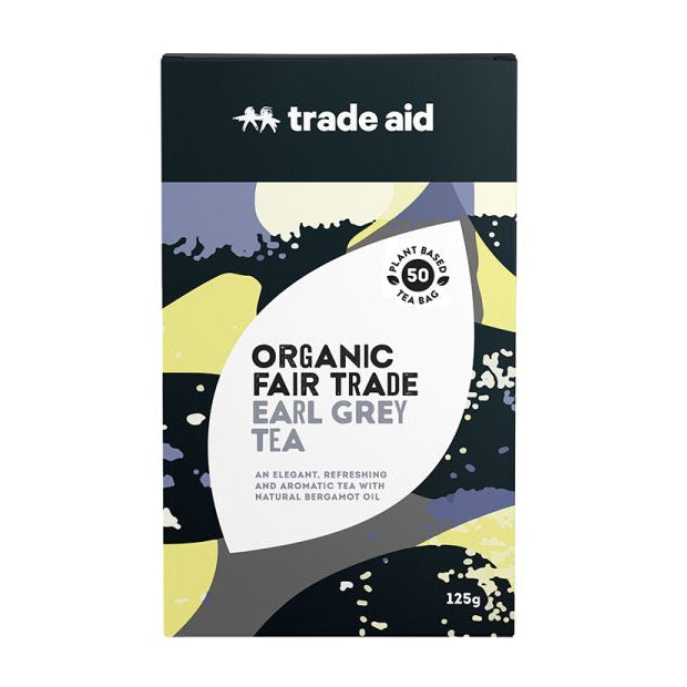 TRADE AID ORGANIC EARL GREY TEA 50 BAGS