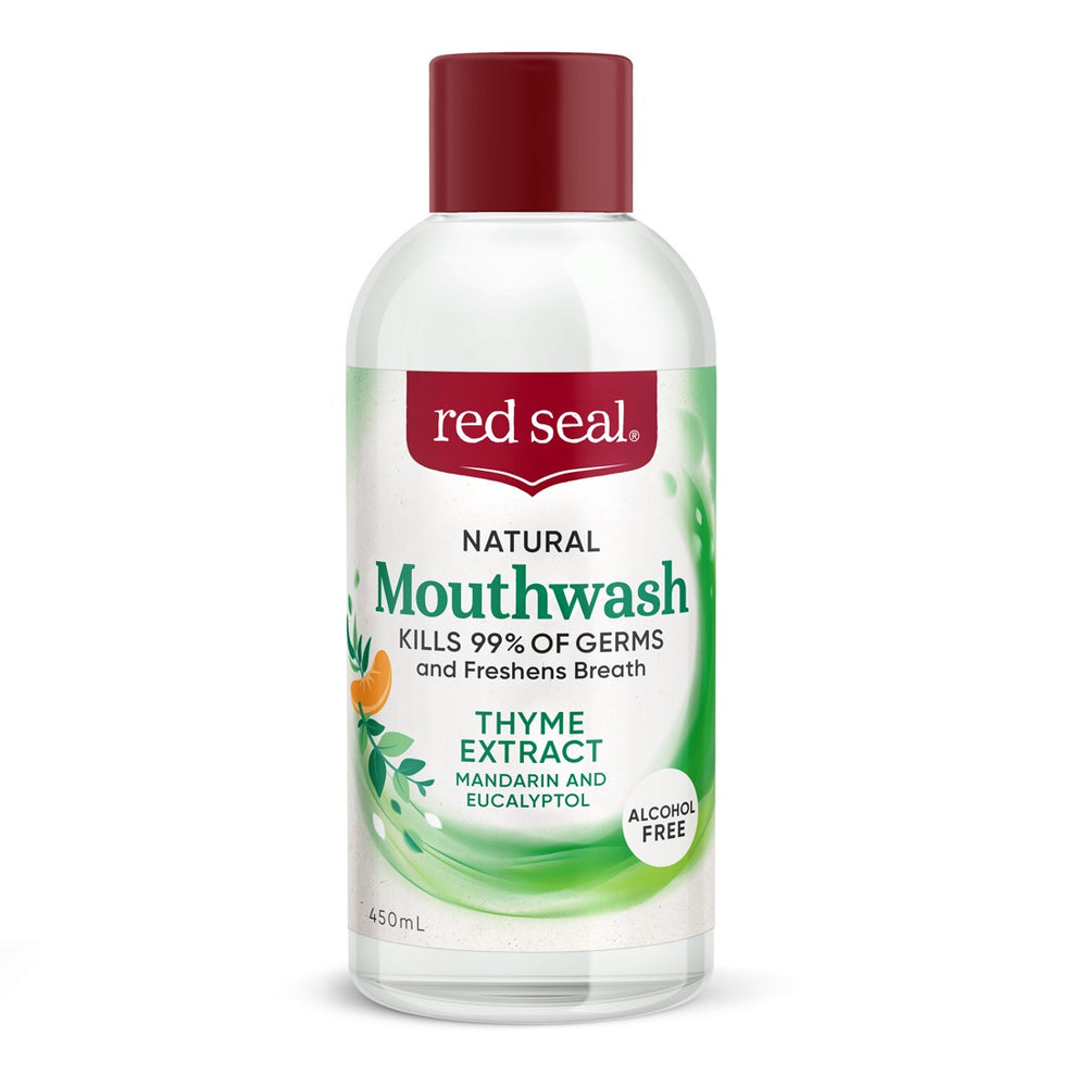 RED SEAL MOUTH WASH THYME 450ML