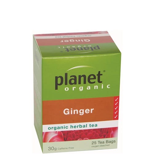PLANET ORGANIC GINGER TEA 25 BAGS
