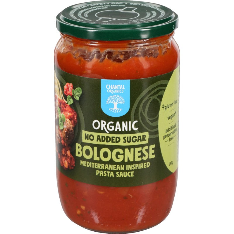 CHANTAL ORGANIC BOLOGNESE SAUCE 660G