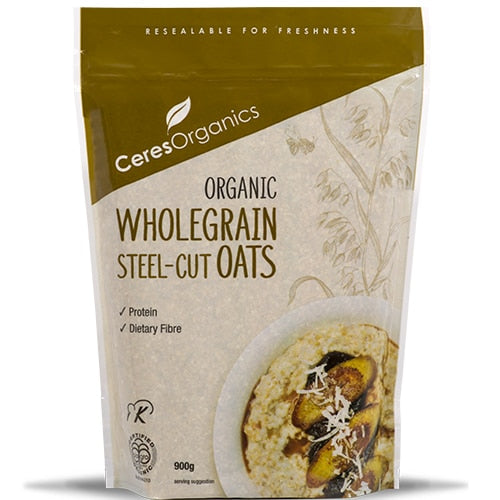 CERES ORGANIC BIO STEEL CUT OATS 800G