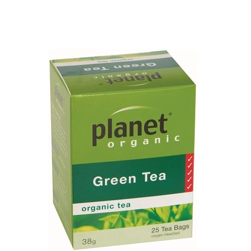 PLANET ORGANIC GREEN TEA 25 BAGS