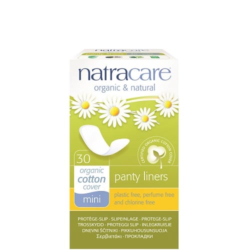 NATRACARE PANTY LINERS MINI 30 PACK