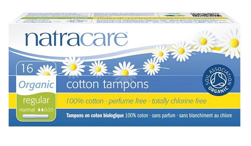 NATRACARE TAMPON APPLICATOR REGULAR COTTON 16 PACK