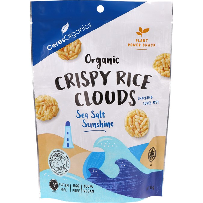CERES BIO RICE CLOUDS SEA SALT 50G