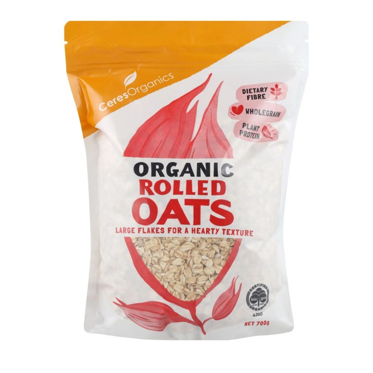 CERES BIO JUMBO ROLLED OATS 700G