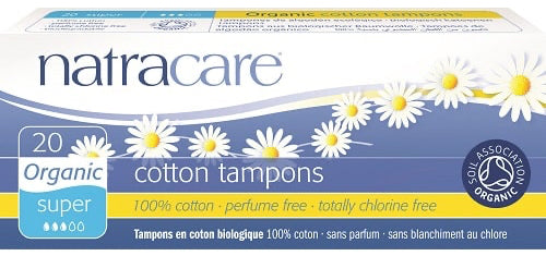 NATRACARE TAMPONS DIGITAL SUPER COTTON 20 PACK