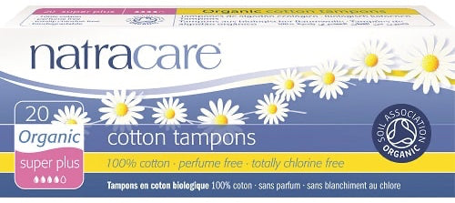 NATRACARE TAMPONS DIGITAL SUPER PLUS COTTON 20 PACK