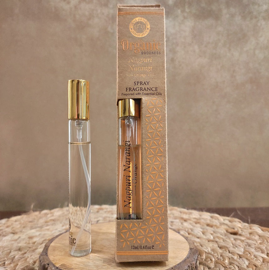 ORGANIC GOODNESS FRAGRANCE SPRAY ORANGE 12ML
