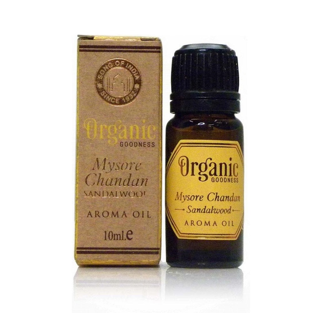 ORGANIC GOODNESS AROMA OIL SANDALWOOD 10ML