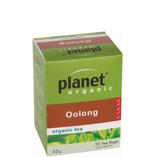 PLANET ORGANIC OOLONG TEA 25BGS – Simply Organic NZ