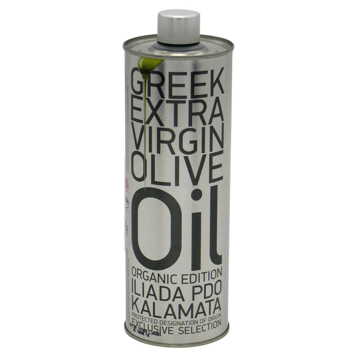 ILIADA ORGANIC OLIVE OIL PLATINUM LINE 500ML TIN