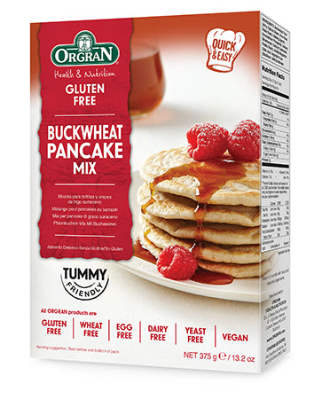 ORGRAN BUCKWHEAT PANKCAKE MIX 375G