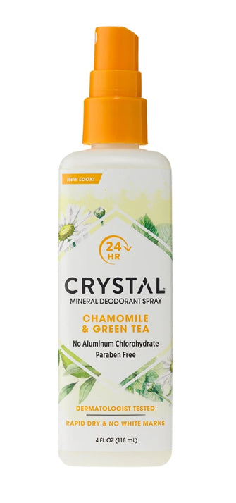 CRYSTAL ESSENCE DEODORANT SPRAY CHAMOMILE 118ML