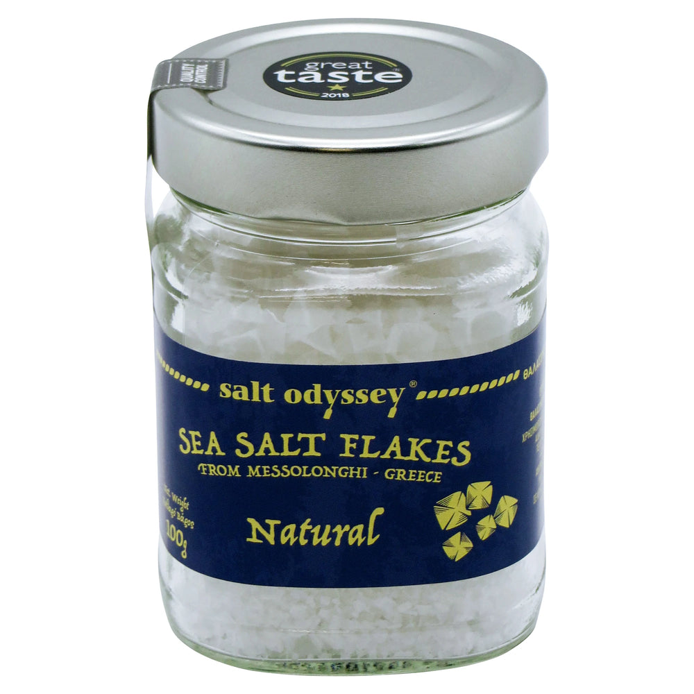SALT ODYSSEY SEA SALT FLAKES 100G – Simply Organic NZ