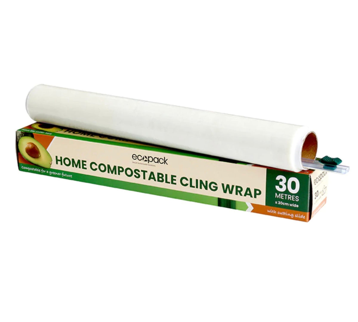 ECO BAGS COMPOSTABLE CLING WRAP 30M