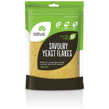 LOTUS SAVOURY YEAST FLAKES 100G