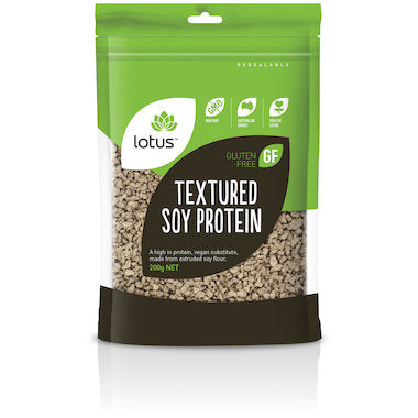 LOTUS SOY PROTEIN TVP 200G