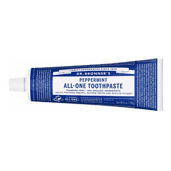 DR BRONNERS PEPPERMINT TOOTHPASTE 140G