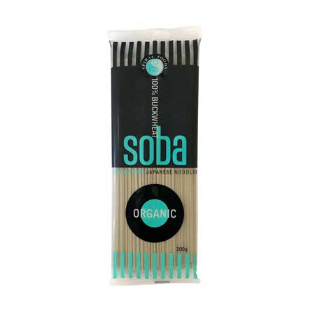 SPIRAL ORGANIC 100% BUCKWHEAT SOBA NOODLES 200GM