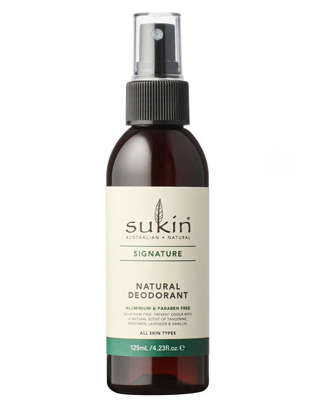 SUKIN DEODORANT SPRAY 125ML