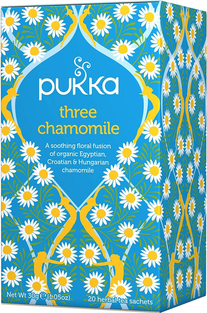 PUKKA THREE CHAMOMILE TEA 20 BAGS
