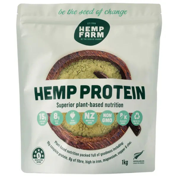 HEMP NZ HEMP PROTEIN POWDER 1KG
