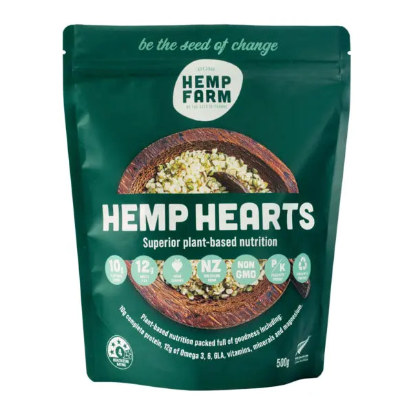 HEMP NZ HEMP HEARTS 500G