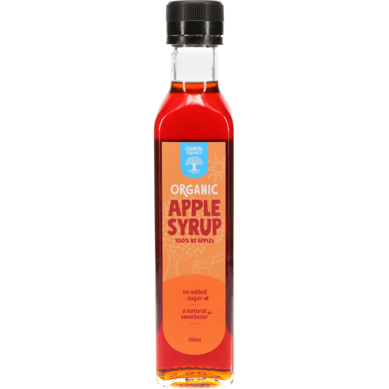 CHANTAL ORGANIC APPLE SYRUP 250ML – Simply Organic NZ