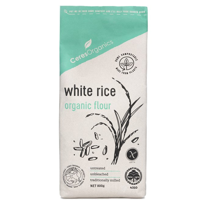 CERES BIO WHITE RICE FLOUR 800G