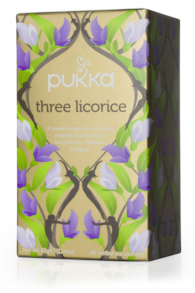 PUKKA THREE LICORICE TEA 20 BAGS