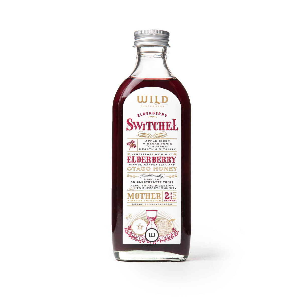 WILD DISPENSARY ELDERBERRY SWITCHEL 200ML