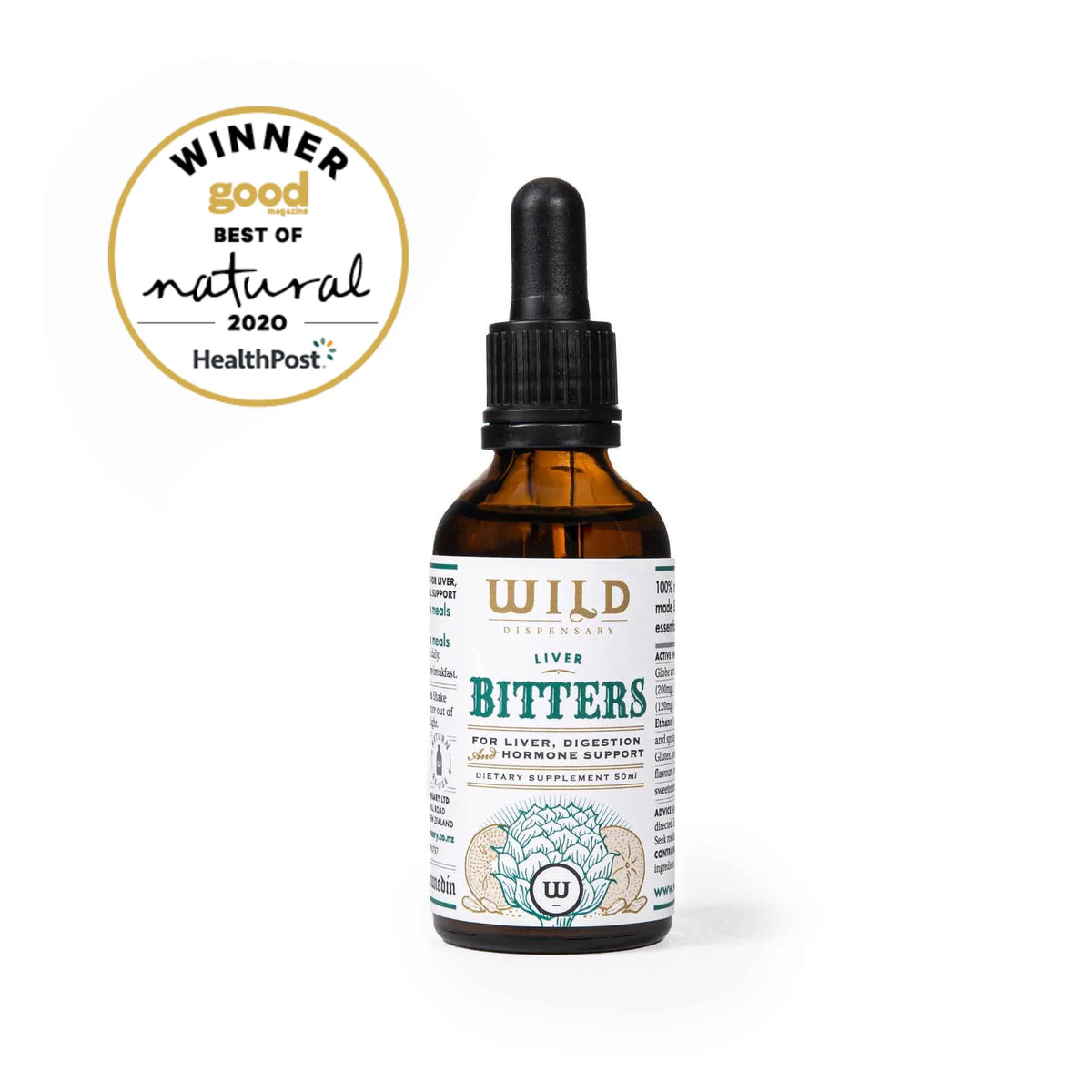 WILD DISPENSARY LIVER BITTERS 50ML