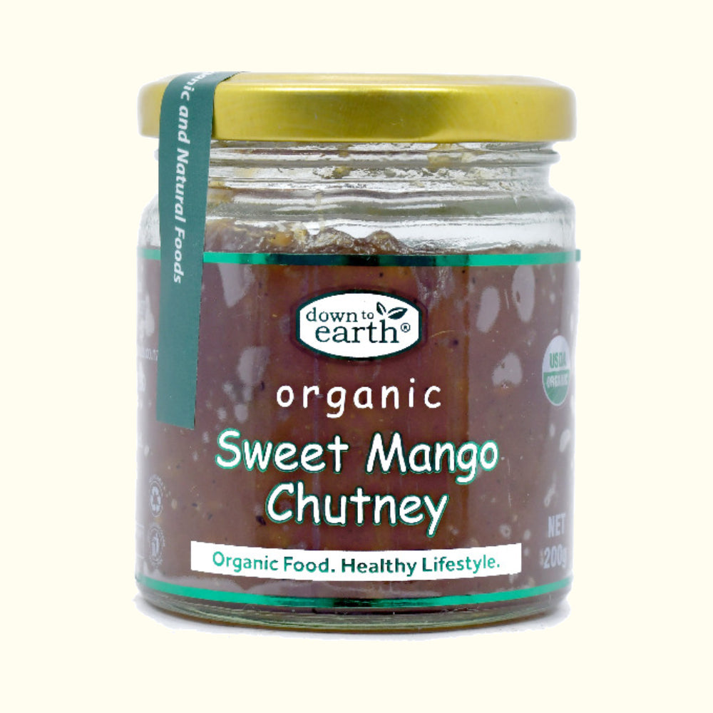 DOWN TO EARTH SWEET MANGO CHUTNEY 330G