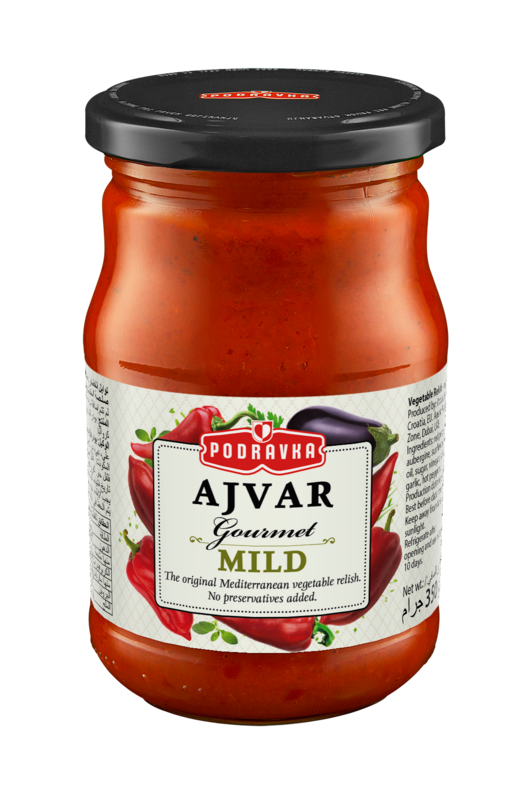 PODRAVKA AJVAR MILD SAUCE 350G