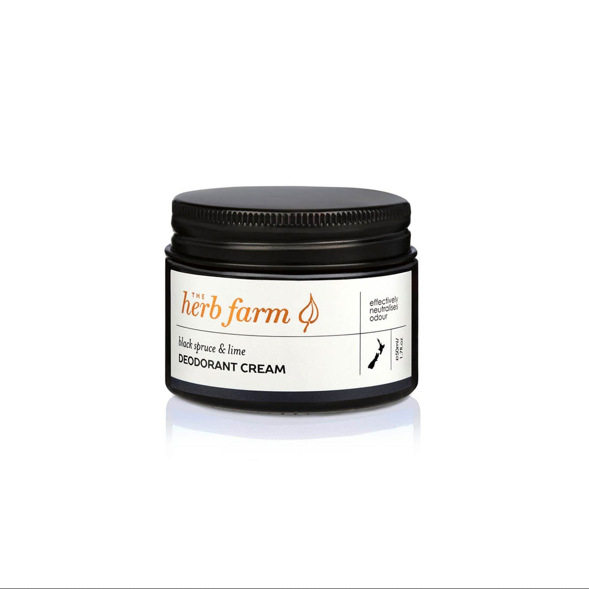 HERB FARM BLACK SPRUCE & LIME DEODORANT 50ML