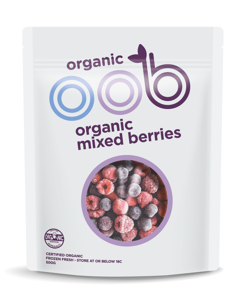 OOB FROZEN MIXED BERRIES 500G