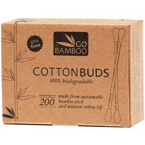 GO BAMBOO COTTON BUDS 200PK