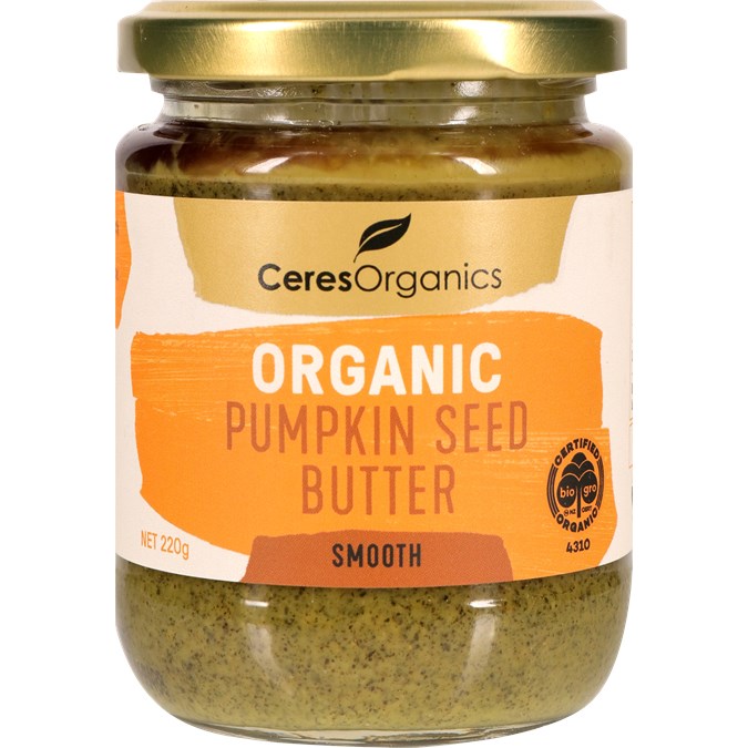 CERES ORGANIC PUMPKIN SEED BUTTER 220G