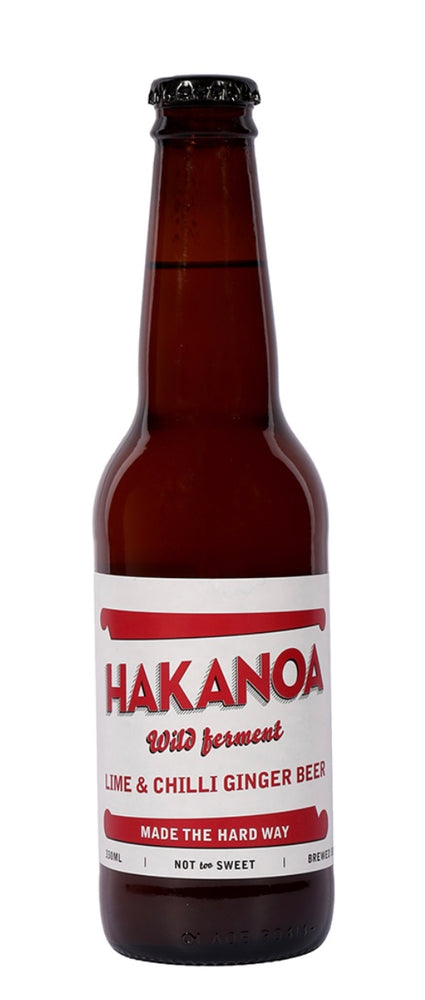 HAKANOA LIME AND CHILLI GINGER BEER 330ML