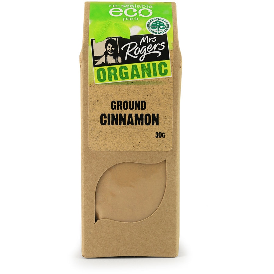MRS ROGERS ORGANIC CINNAMON 30G
