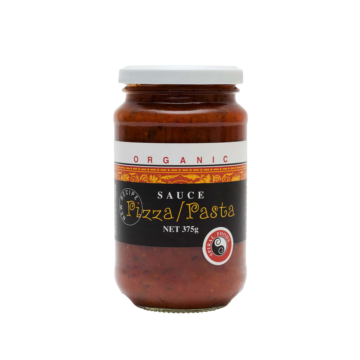 SPIRAL ORGANIC PIZZA PASTA SAUCE 375G