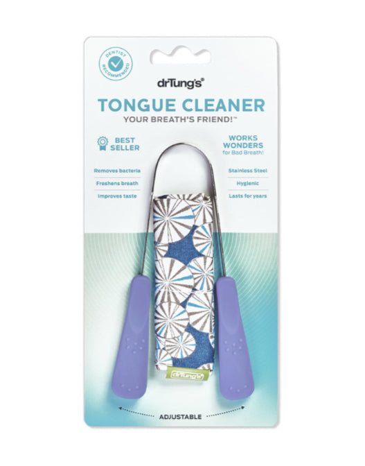 DR TUNGS STAINLESS STEEL TONGUE SCRAPER