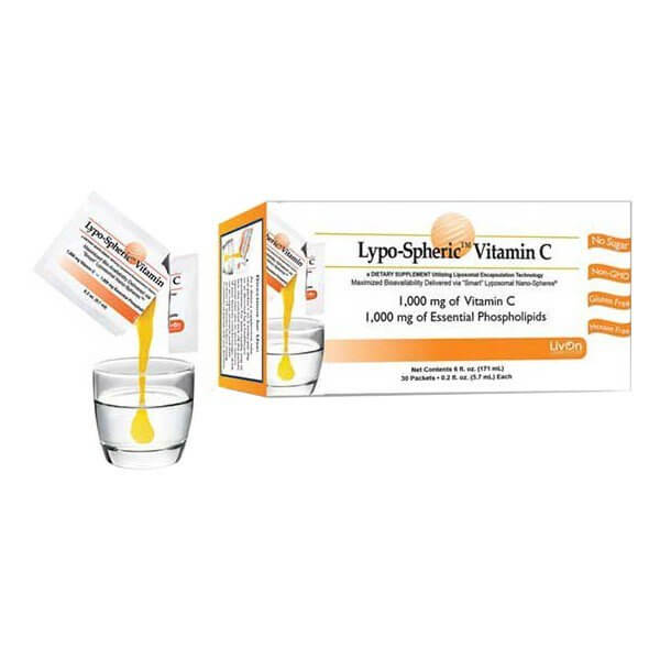LIVON LYPO-SPERIC VIT C GEL 30PK  Simply Organic NZ