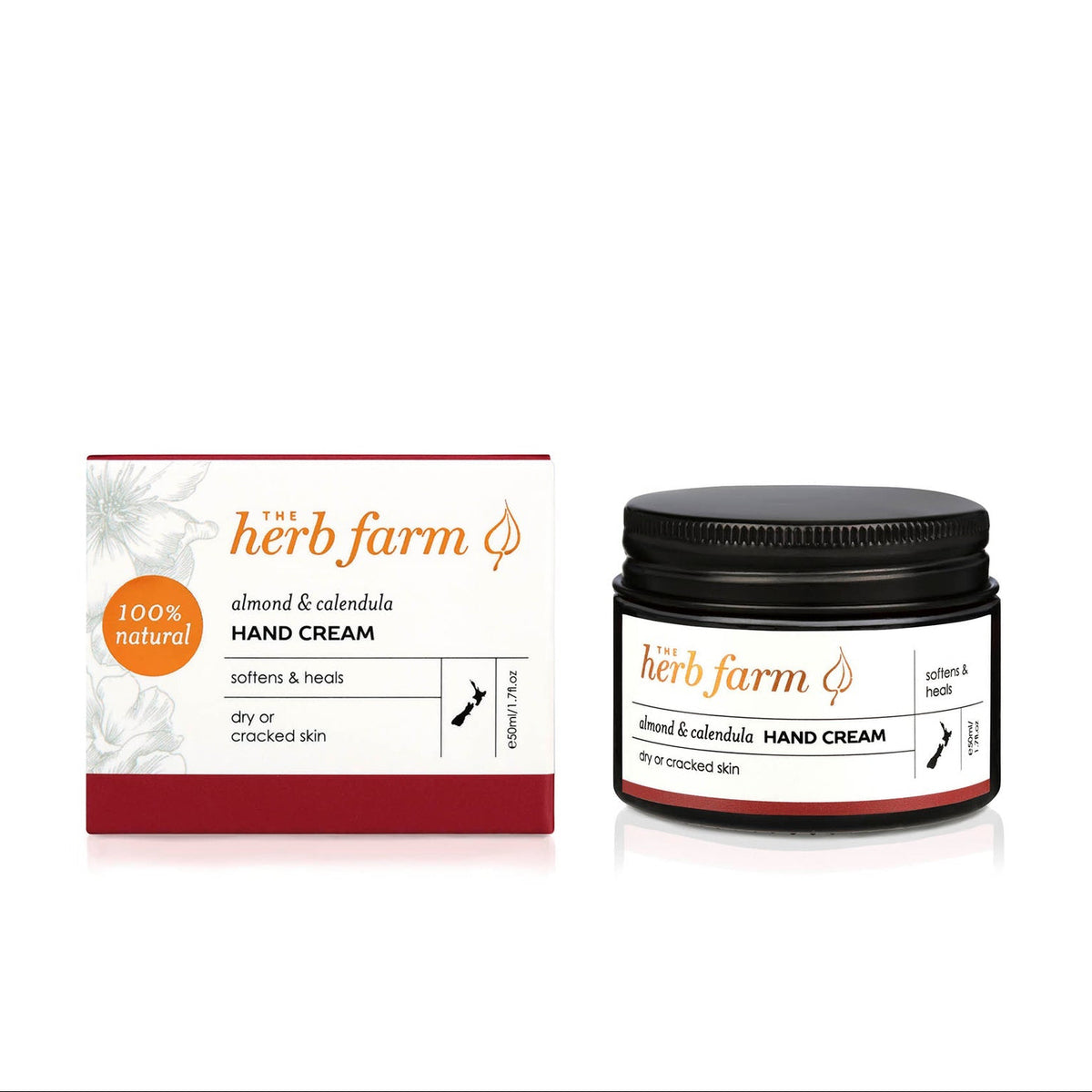 HERB FARM ALMOND & CALENDULA HAND CREAM 50ML