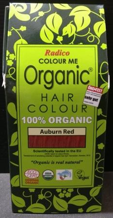 RADICO ORGANIC HENNA AUBURN RED