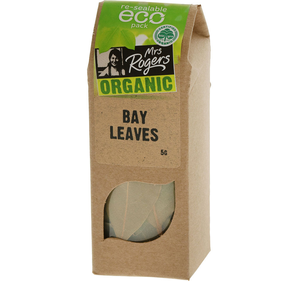 MRS ROGERS ORGANIC BAY LEAVES 5G