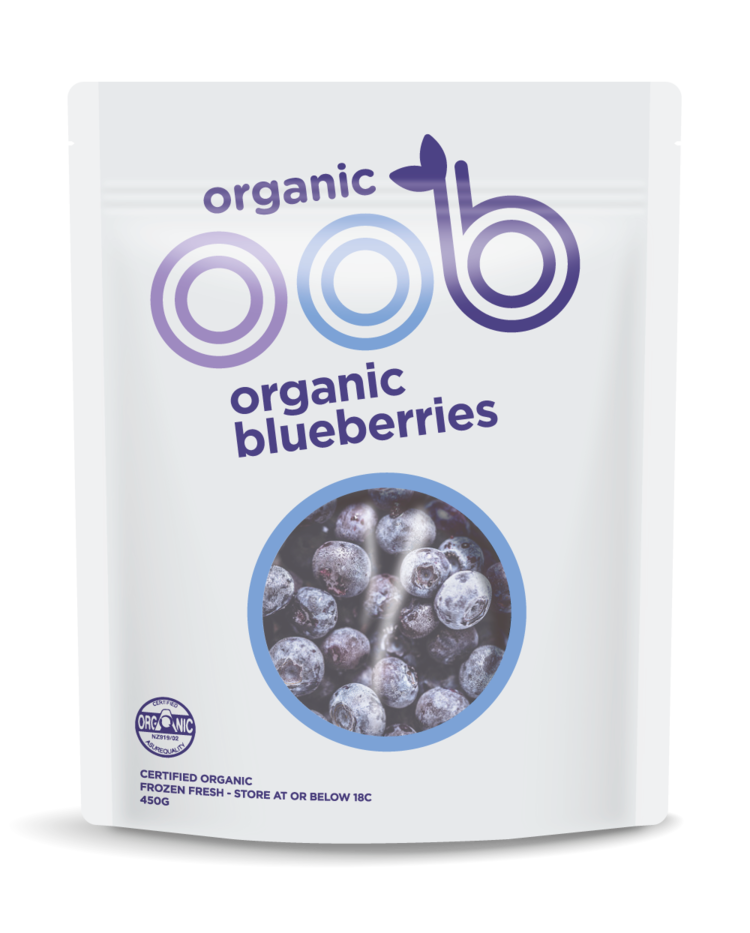 OOB FROZEN BLUEBERRIES 450G