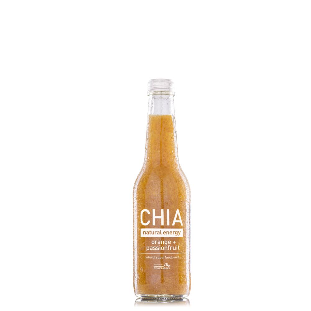 CHIA SISTERS CHIA ORANGE AND PASSIONFRUIT DRINK 200ML