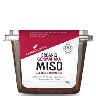 CERES ORGANICS MISO GENMAI AKA 300G